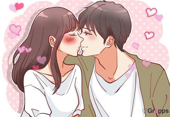 もう我慢できないよっ！男性が「チューしたい♡」と彼女に思うとき画像