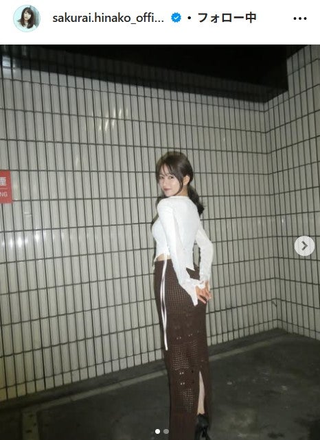 桜井日奈子公式Instagramより