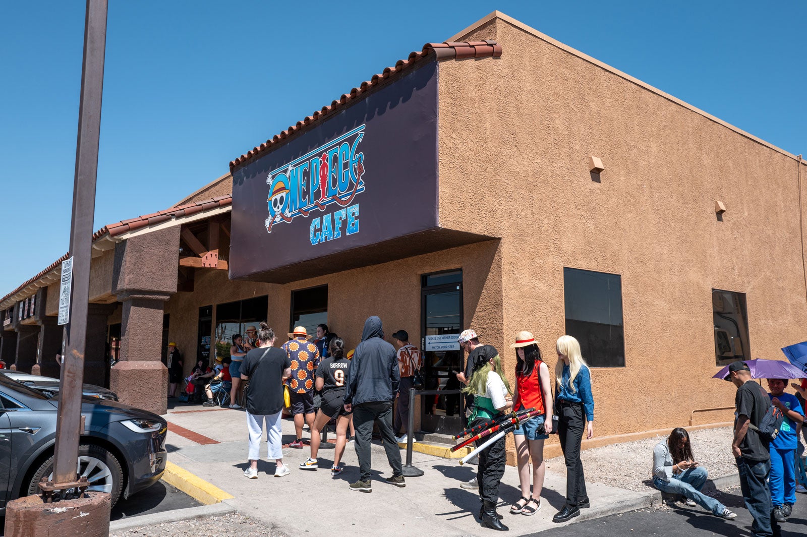 ワンピースカフェの模様（提供写真）