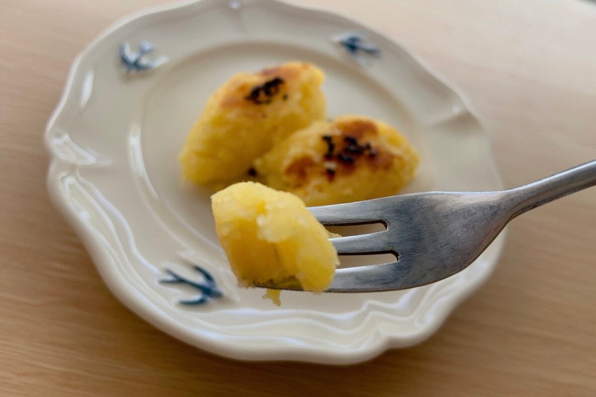 フライパンスイートポテト