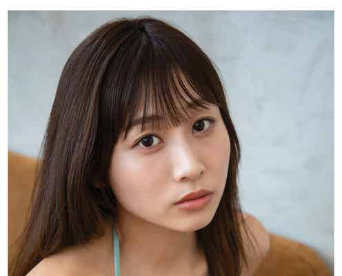 SKE48青海ひな乃、元気さ溢れるビキニ姿で“日本最速の夏”