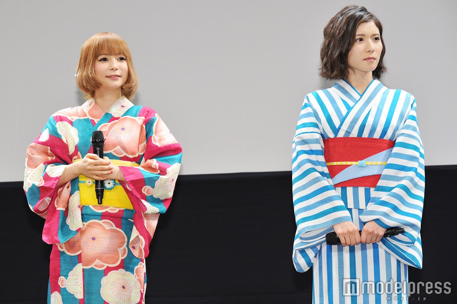 中川翔子＆松岡茉優（C）モデルプレス