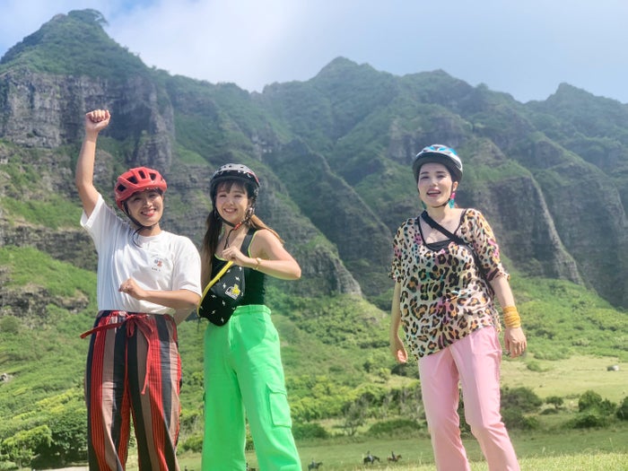 クアロアランチ(eバイクツアー)/画像提供:フジテレビ