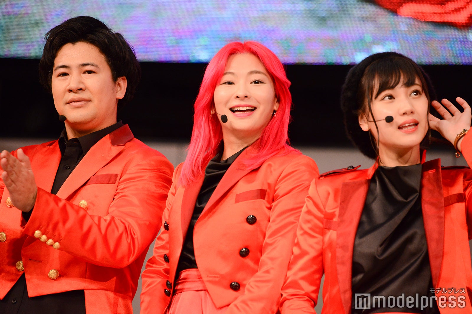 きょん、A-NON、高野祐衣／吉本坂46「泣かせてくれよ」発売記念イベント（C）モデルプレス