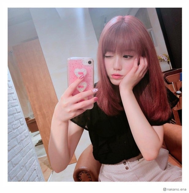 ちゃんえな（中野恵那）、派手カラーにイメチェン「お人形さんみたい」「ギャルえな可愛い」と好評