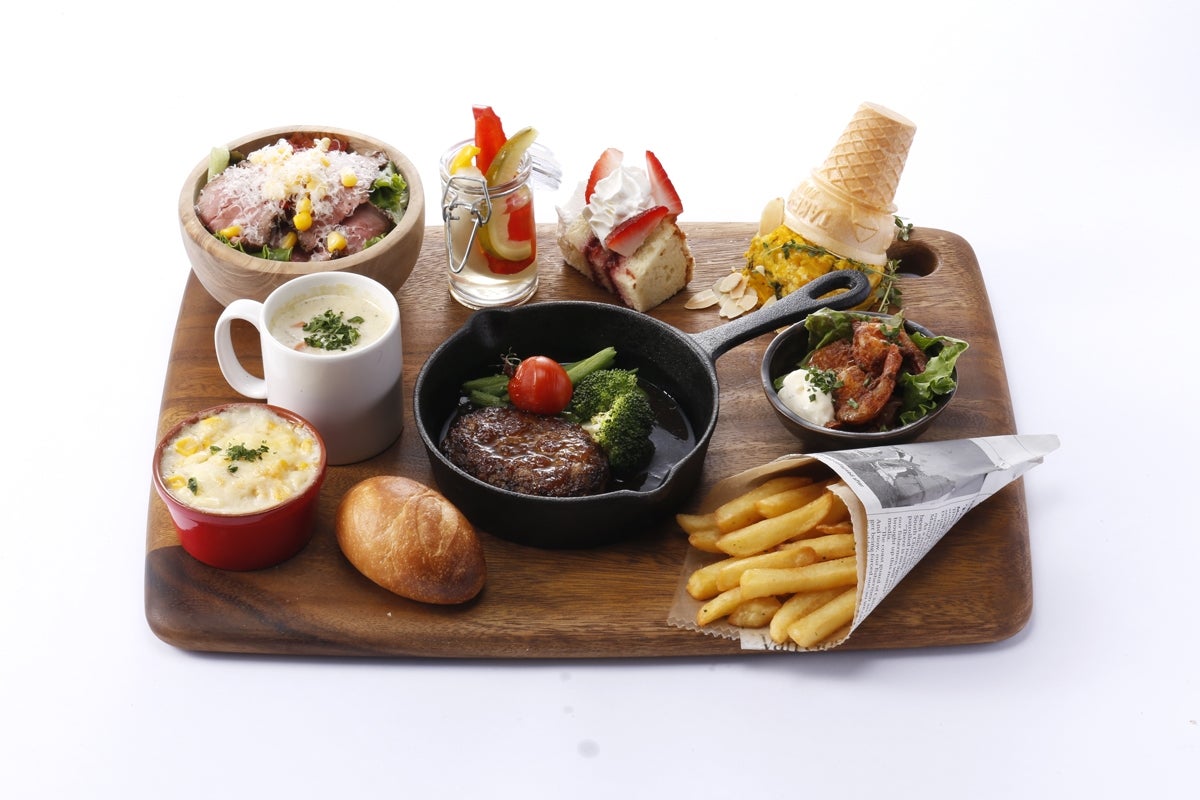 パーティメニュー「森の賑わい」（C）NIPPON ANIMATION CO．，LTD．