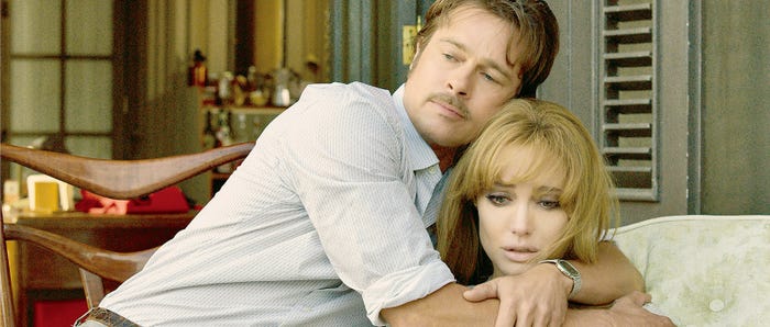 ブラッド・ピット、アンジェリーナ・ジョリー(C)2015 UNIVERSAL STUDIOS