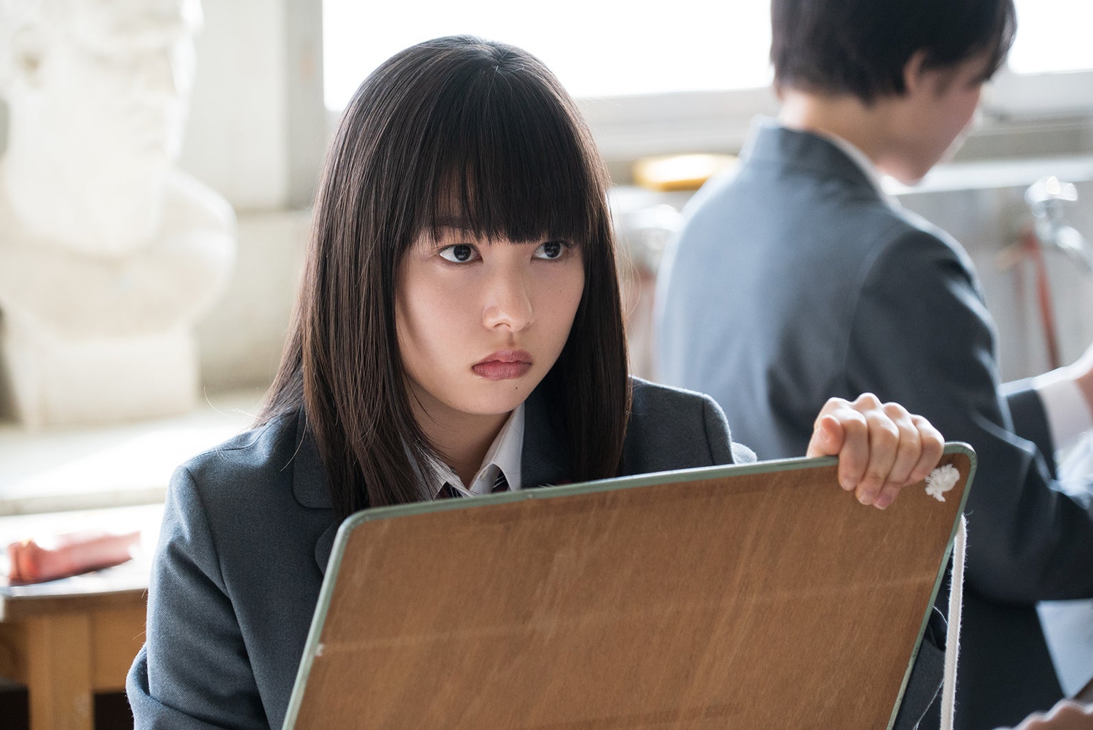 桜井日奈子／「僕の初恋をキミに捧ぐ」第3話より（C）テレビ朝日