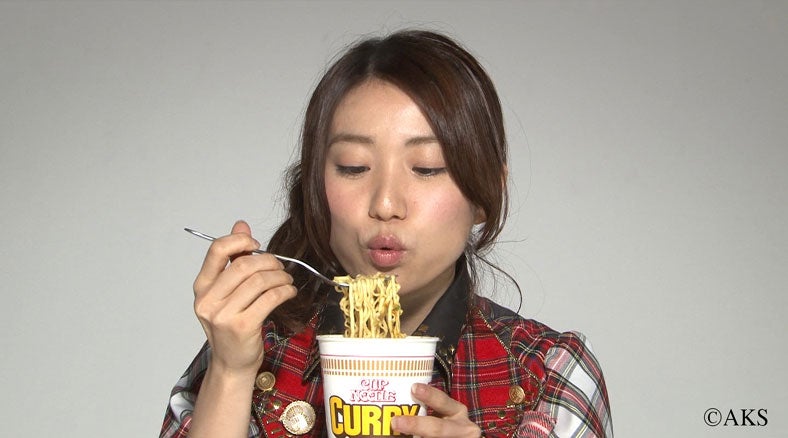 大島優子／カップヌードル「AKB48ふ～ふ～ムービー」