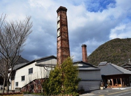 煉瓦煙突の景観（備前市）／画像提供：岡山県