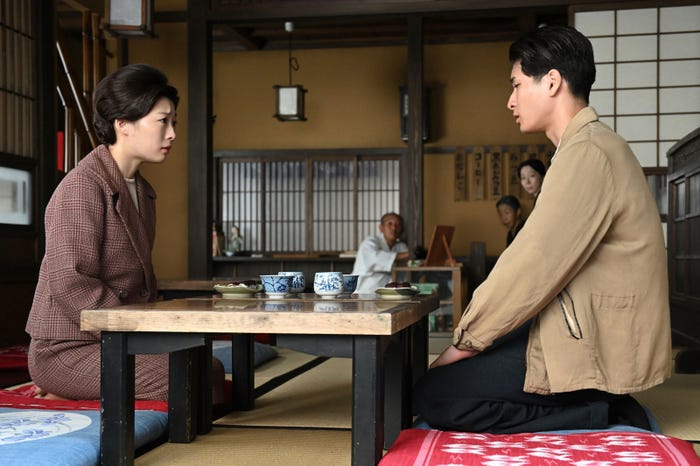 伊藤沙莉、和田庵「虎に翼」第115話(C)NHK