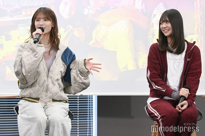 岩本蓮加、冨里奈央(C)モデルプレス