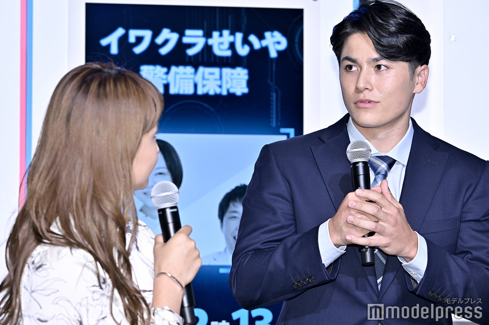 藤本美貴、所村武蔵アナウンサー（C）モデルプレス