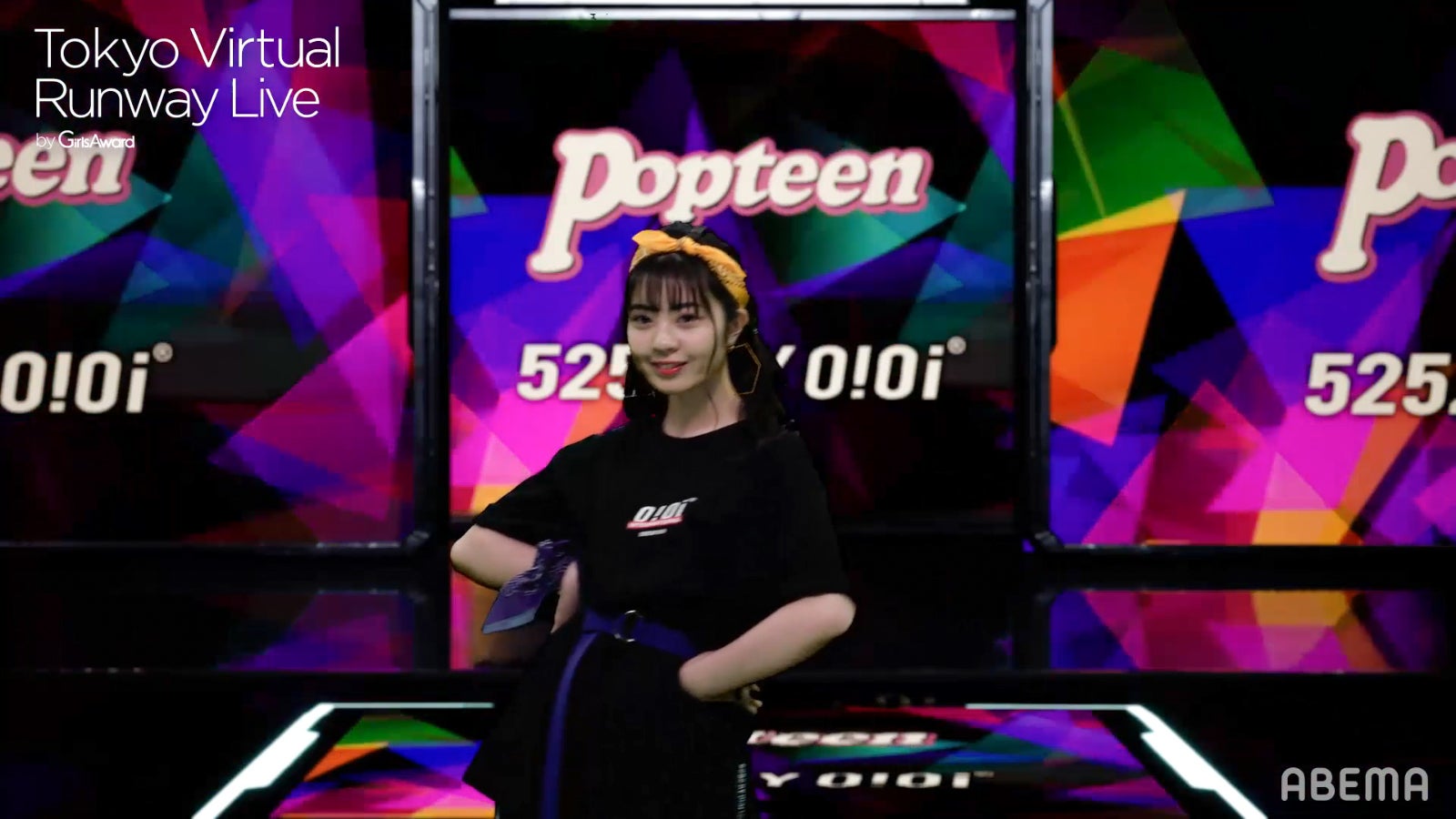 ゆなたこ（C）Tokyo Virtual Runway Live by GirlsAward （C）AbemaTV, Inc.