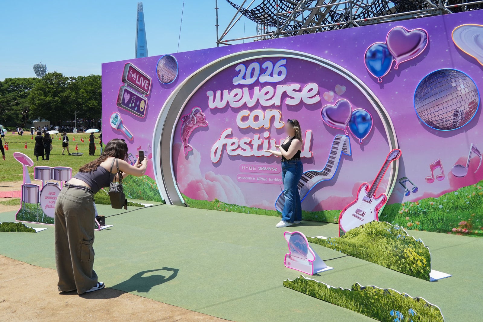 会場の様子（C）2026 Weverse Con Festival