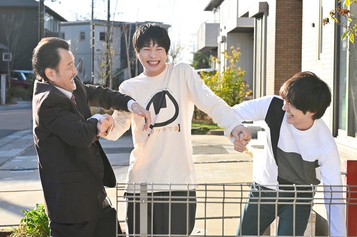 吉田鋼太郎、田中圭、林遣都、「おっさんずラブ-リターンズ-」第9話(C)テレビ朝日