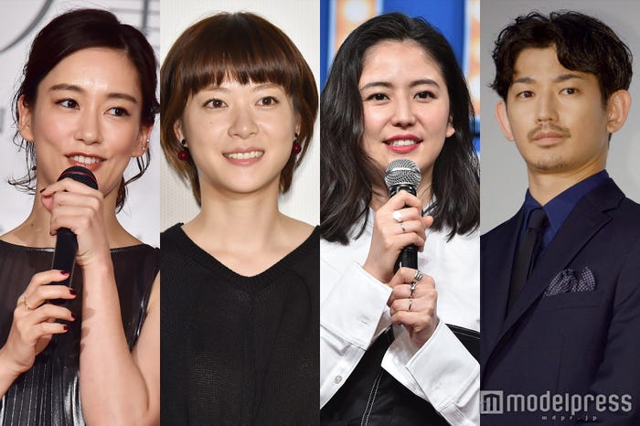 左から:水川あさみ、上野樹里、長澤まさみ、瑛太(C)モデルプレス