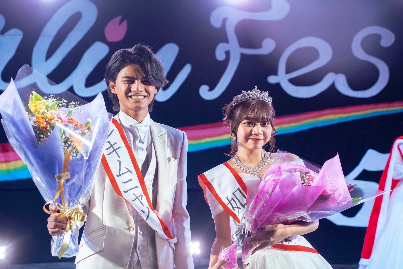 レキムニャットアンさん、如月栞さん（提供写真）