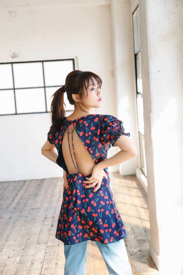 有村架純/「steady.」4月号(C)宝島社/steady.