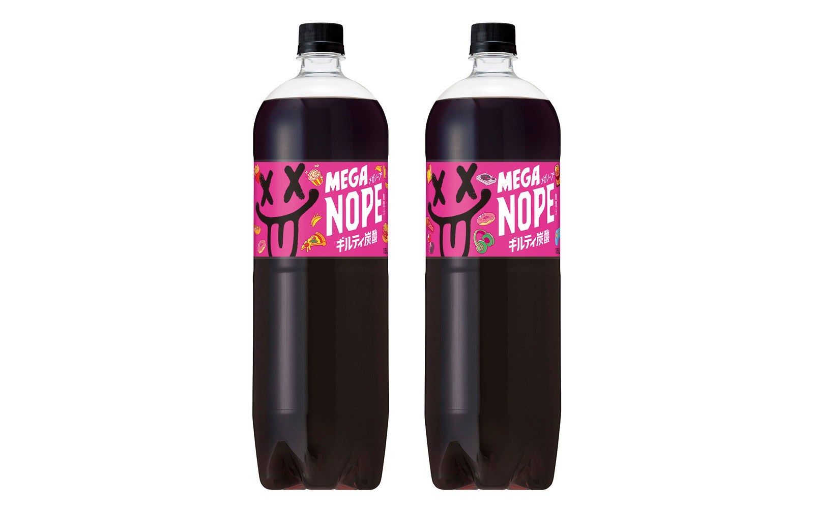 ギルティ炭酸 MEGA NOPE 1.5Lペットボトル（提供画像）