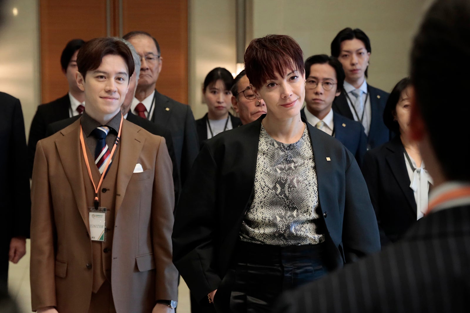 ウエンツ瑛士、土屋アンナ「プライベートバンカー」第7話（C）テレビ朝日