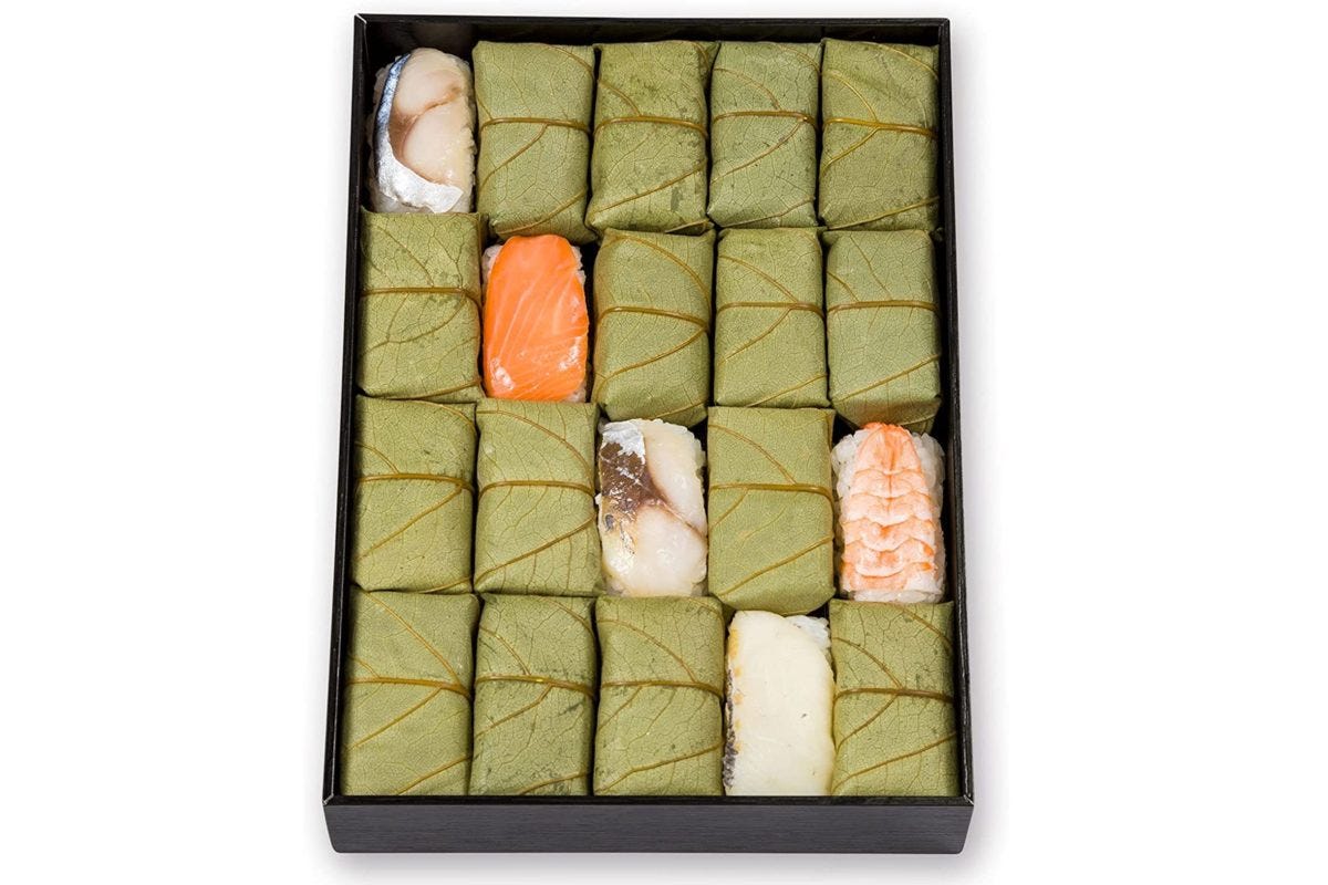 ゐざさ柿の葉寿司