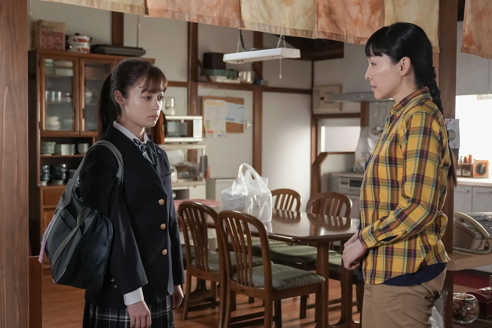 橋本環奈、麻生久美子「おむすび」第15話（C）NHK