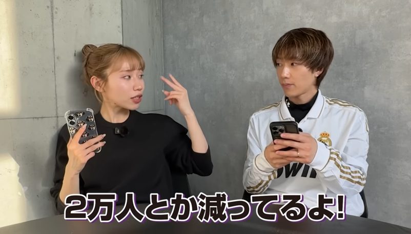 ばんばんざいインスタフォロー数—みゆ「毎月2万人減ってる」ぎし「本音を言うほど減る」