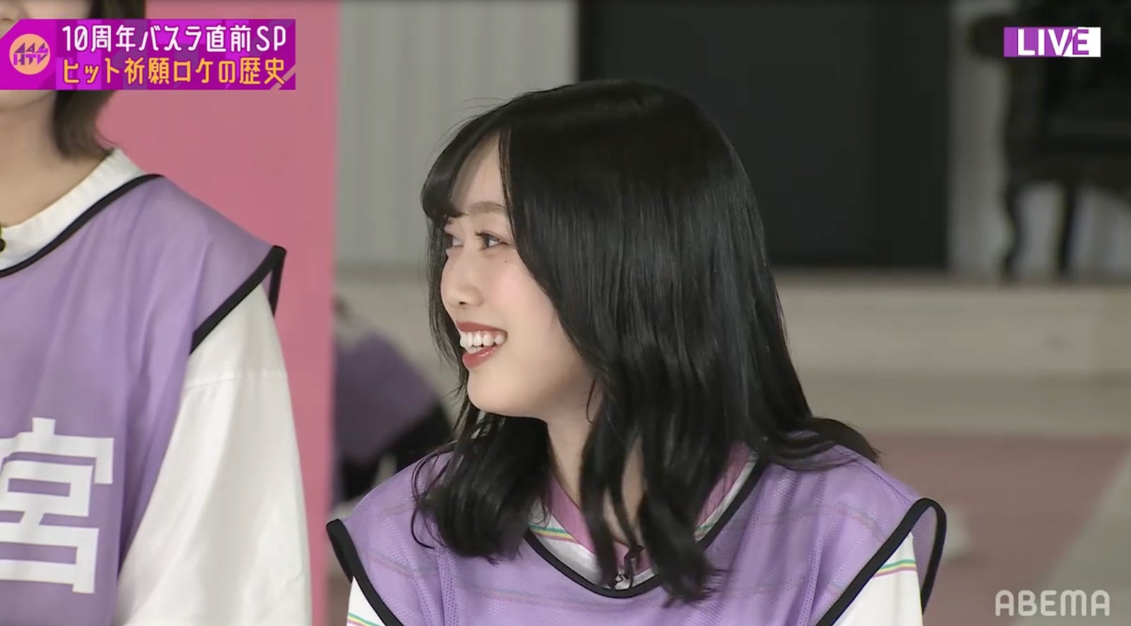 『乃木坂4.6時間TV  緊急生放送！リハスタジオから10周年バースデーライブ直前SP』より（C）乃木坂46LLC（C）AbemaTV,Inc