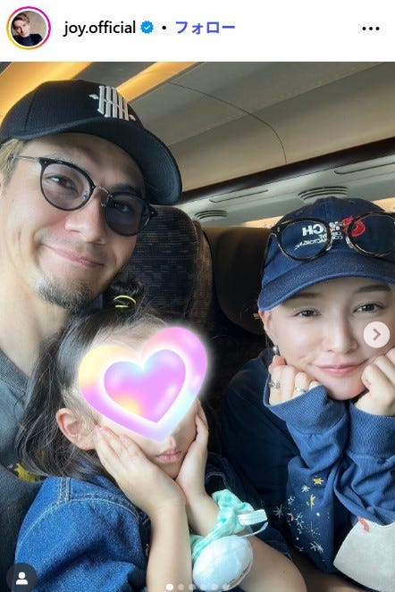 JOY Instagramより