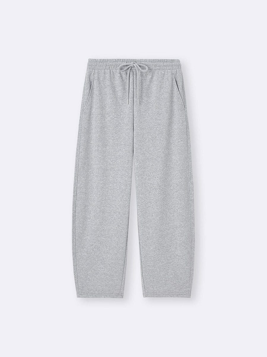 GUのスウェットバレルアンクルパンツ