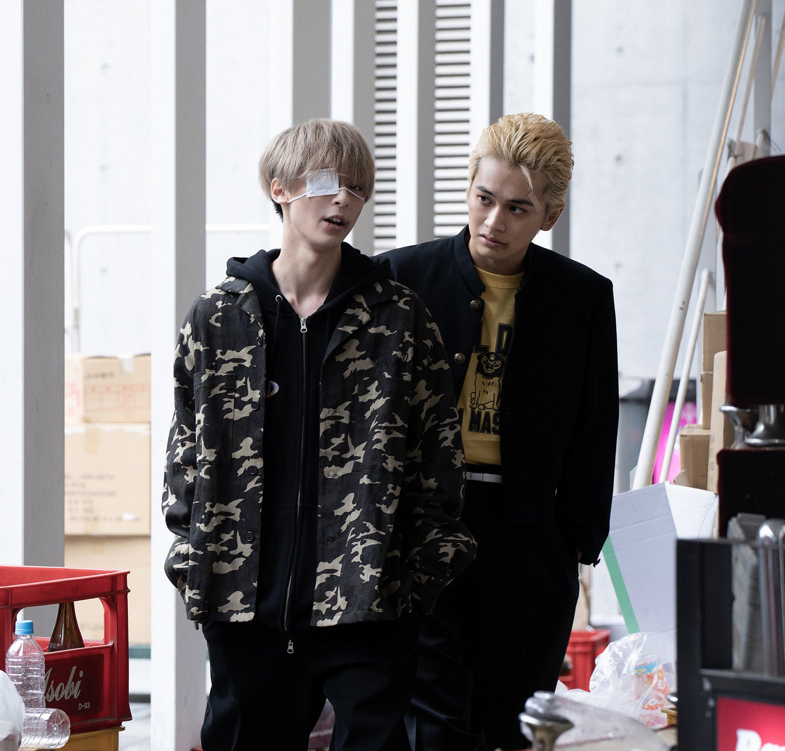 高杉真宙、北村匠海 （C）和久井健／講談社（C）2023映画「東京リベンジャーズ2 血のハロウィン編」製作委員会