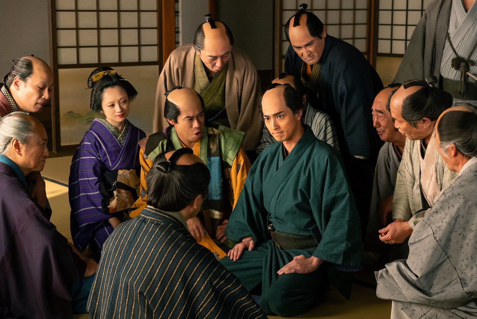 伊藤淳史、横浜流星ら「べらぼう～蔦重栄華乃夢噺～」第10話（C）NHK