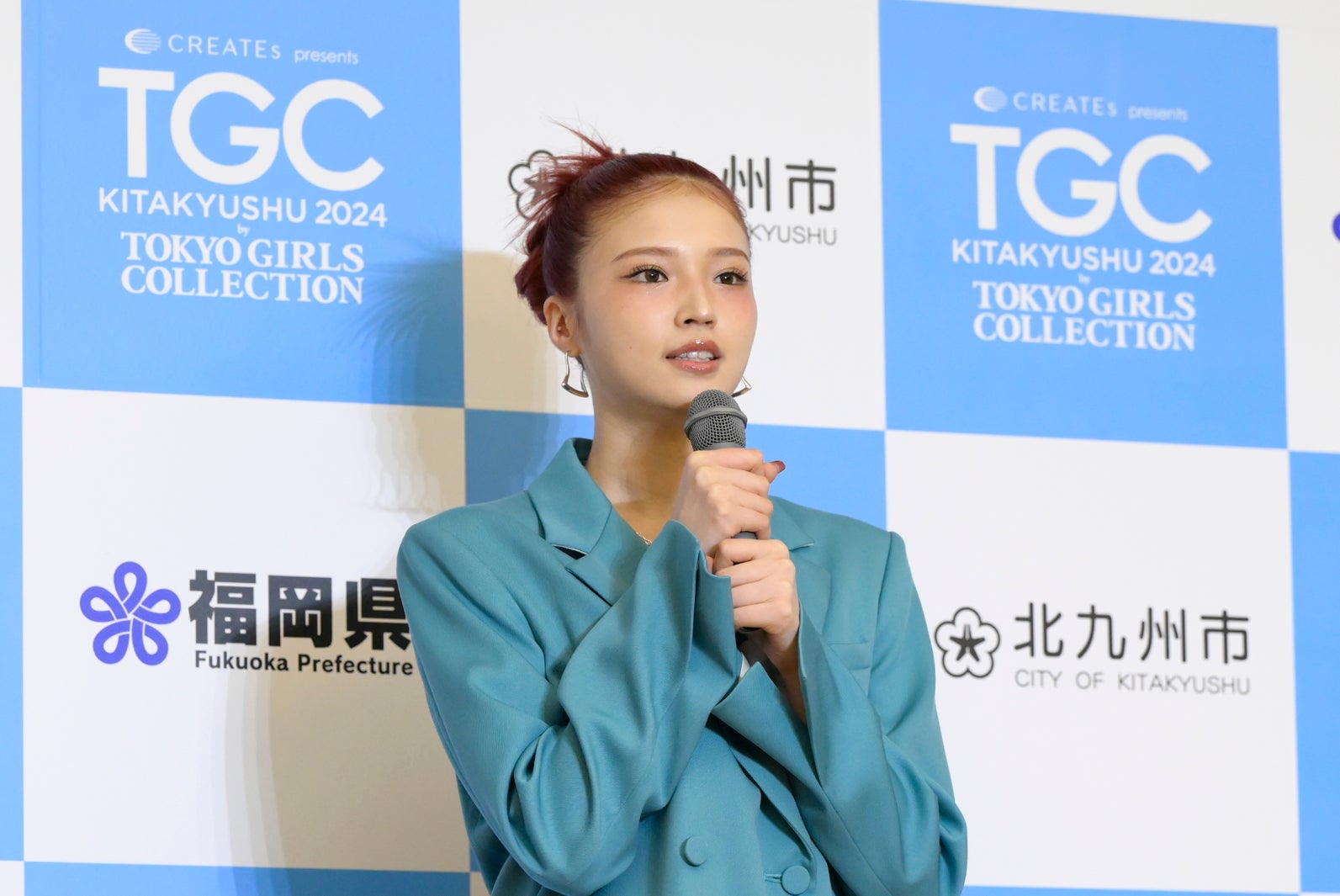 せいら（C）「CREATEs presents TGC 北九州 2024 記者発表会」