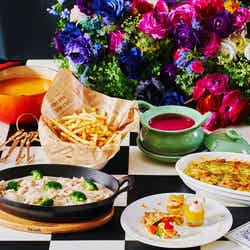 セイボリーは秋の食材を使った8種類を用意/画像提供:ベストホスピタリティーネットワーク