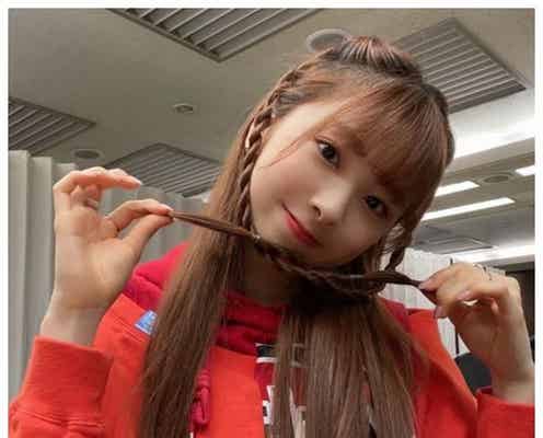 NiziUミイヒ、初ヘアスタイル披露「ポージングまで天才」「最強」とファンから絶賛の声