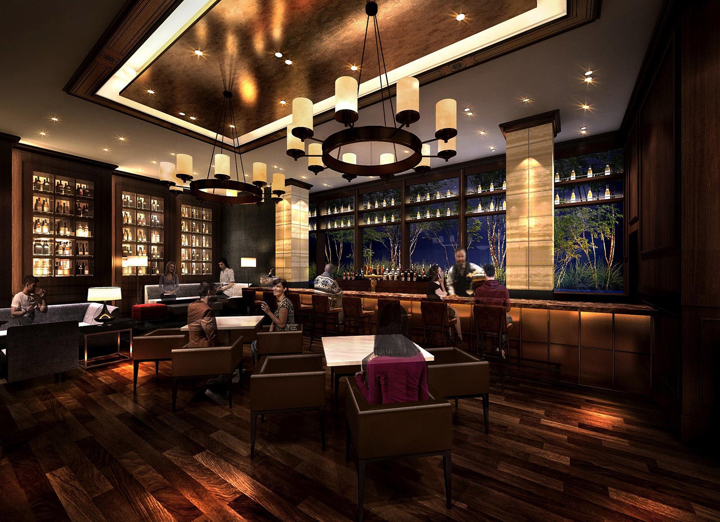 店内イメージ／画像提供：株式会社WDI JAPAN