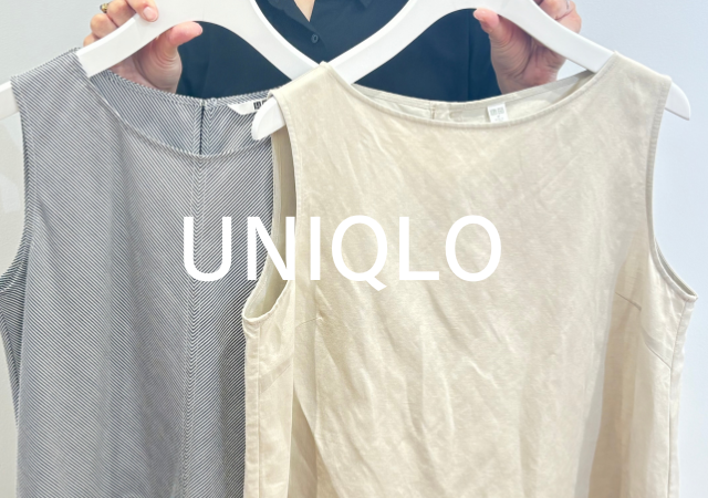 今春ユニクロのブラウスが断トツで使えます！こういうの何枚あってもいいですから！