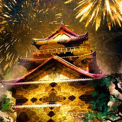 岡崎城天守閣 プロジェクションマッピング 2023/提供画像