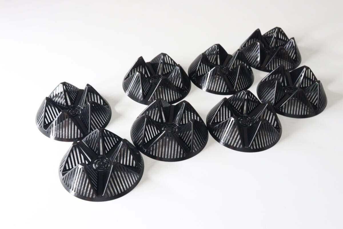 ダイソー 鉢底ネット6cm ダイソーの鉢底ネット6cmは8個入り