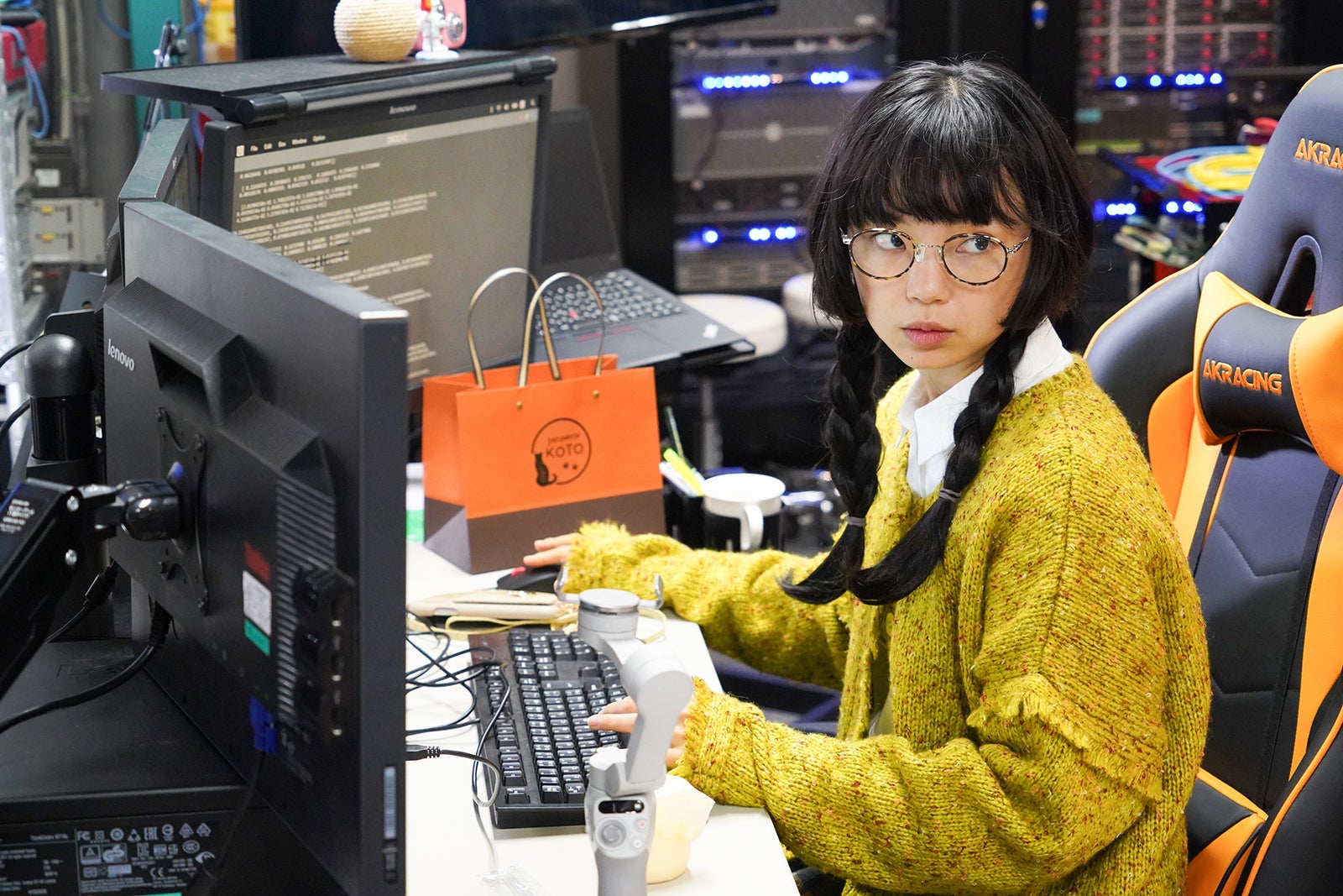 古川琴音「ACMA：GAME アクマゲーム」第1話より（C）日本テレビ