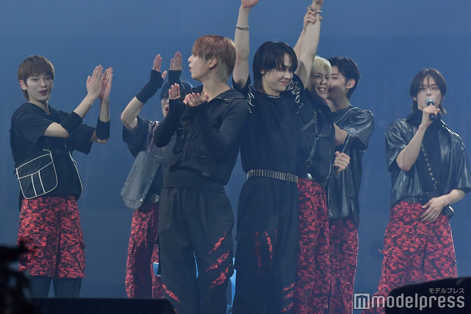 椅子取りゲームで1位を勝ち取ったNICHOLAS／「BEAT AX」&TEAM（C）モデルプレス