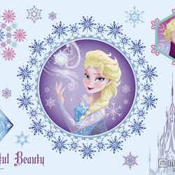 「アナと雪の女王」、大人可愛いデザインに釘付け／D賞テーブルマット（C）Disney