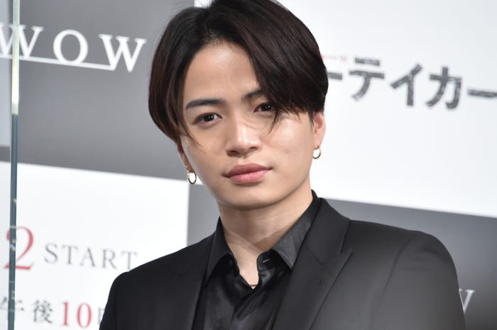 中谷美紀に「ドキドキしてます」と話した菊池風磨 (C)モデルプレス