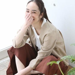 大人の余裕たっぷりに着て。リネン素材で春コーデがラフに仕上がる♡