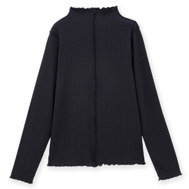 しまむら　黒トップス　高見え　プルオーバー　michill