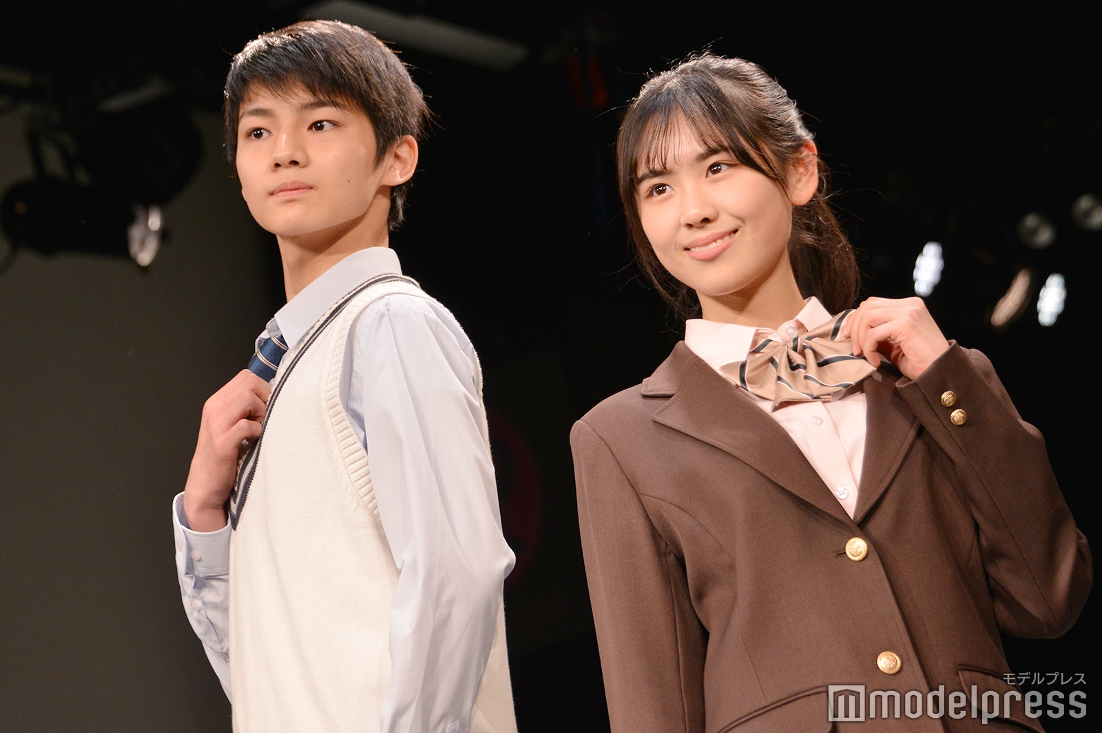 白濱輝、松田奈々 （C）モデルプレス