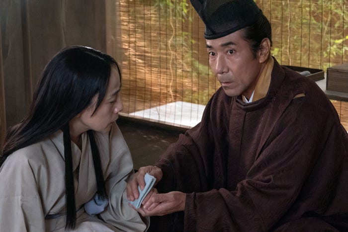 岸谷五朗「光る君へ」第10話より(C)NHK
