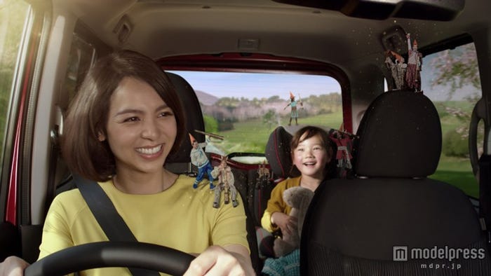 鈴木サチ/CM「ワンランク上の軽 リンゴ狩り」篇