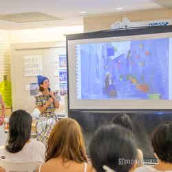 詩歩さんのトークに会場も釘付け(C)モデルプレス